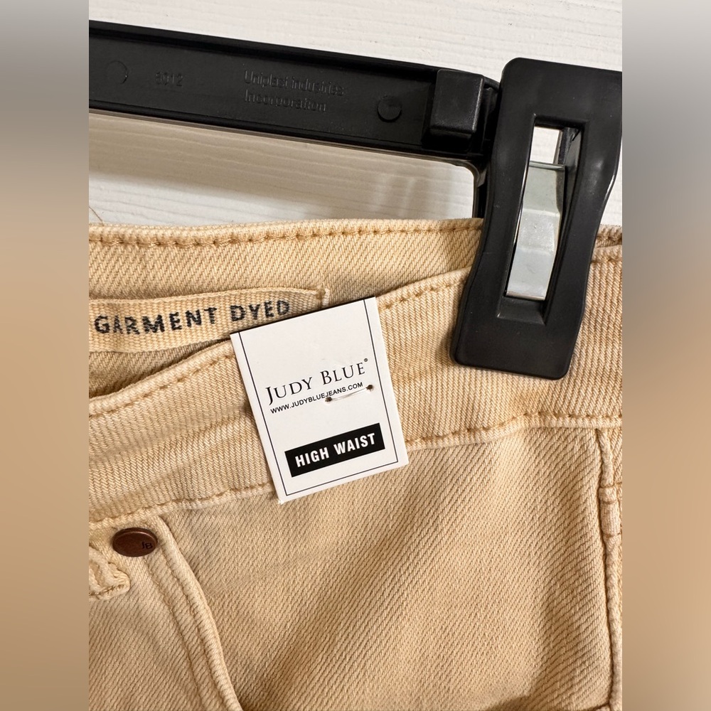 NEW JUDY BLUE women's hi-waist tummy control jeans in bone - Picture 5 of 12